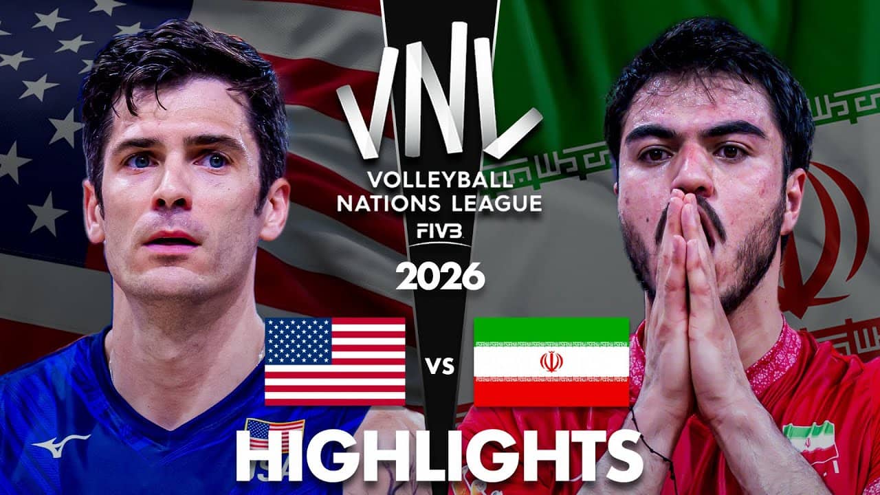 Iran 🇮🇷 vs USA 🇺🇸 | Highlights | Men's VNL 2026