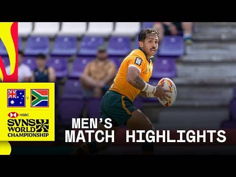 This final HAD IT ALL 🏆 | Australia v South Africa | HSBC SVNS Valladolid 2026 | Match Highlights