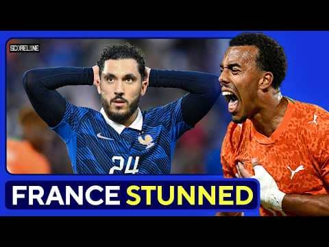 France suffer SHOCK defeat in World Cup preparations