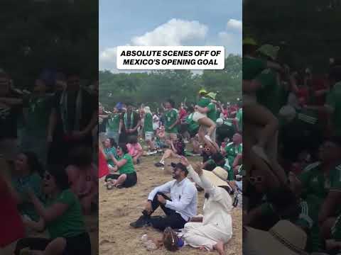 Philadelphia's reaction to Mexico opening the scoresheet