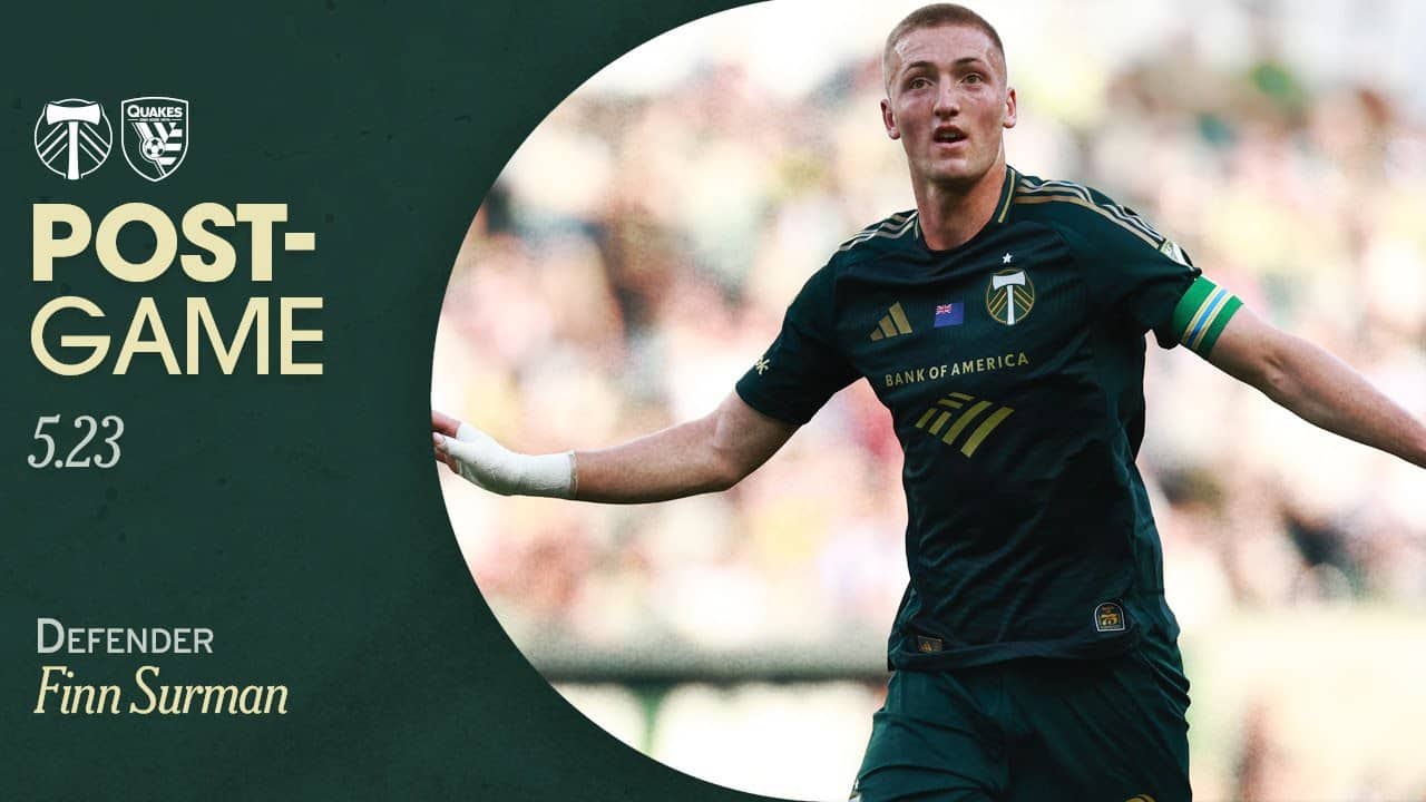 Finn Surman Postgame Press Conference | May 23, 2026 | PORvSJ