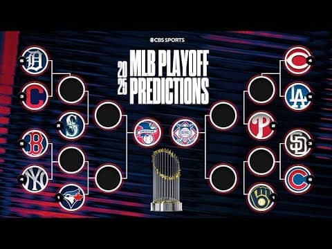 Former player predicts AL & NL winners, crowns a World Series champ 🏆 | 2025 MLB Playoff Predictions