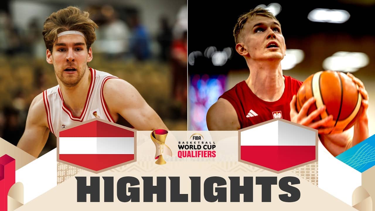 Austria 🇦🇹 v Poland 🇵🇱 | Highlights | FIBA Basketball World Cup 2027 European Qualifiers