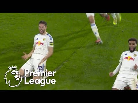 Anton Stach brings Leeds level at 2-2 with Liverpool | Premier League | NBC Sports