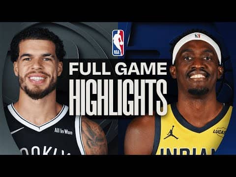 NETS at PACERS | FULL GAME HIGHLIGHTS | November 5, 2025