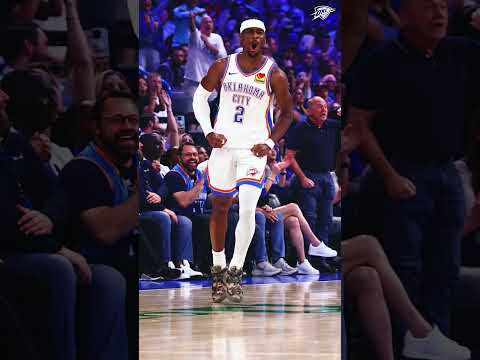 Walk-off vibes from Shai 😤