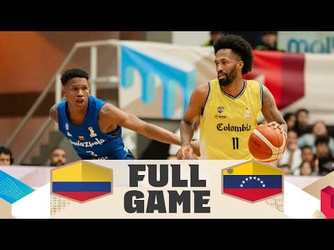 Colombia v Venezuela | Full Basketball Game | FIBA Basketball World Cup 2027 Americas Qualifiers