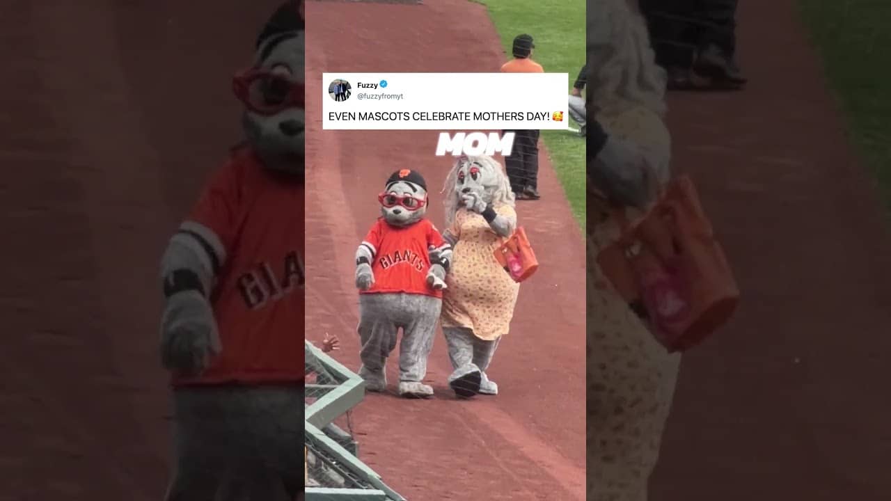 mascots have moms too 😅