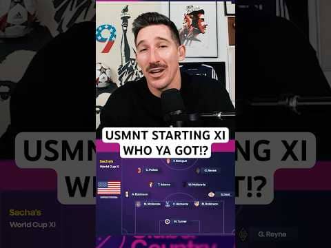Sacha Kljestan’s ​⁠@ussoccer Starting XI ⚽️🇺🇸