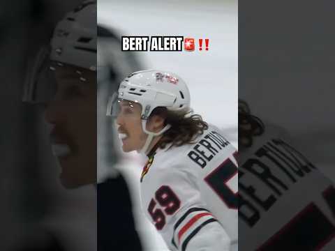 Tyler Bertuzzi nets it late in the second 👏 #nhl #tylerbertuzzi #chicagoblackhawks