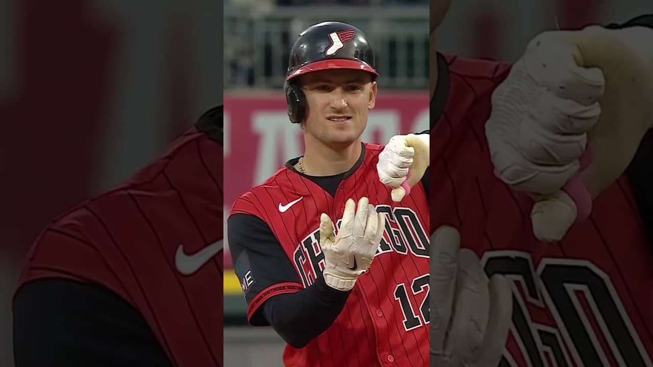 BASES-CLEARING DOUBLE for Colson Montgomery 😤 #rbi #mlb #highlights
