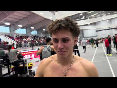 Marco Langon wants all the smoke after winning 3k thriller at BU Valentine