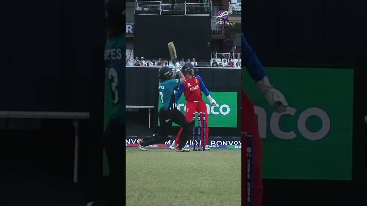 Suzie Bates launching the ball into space to give New Zealand a spark ⚡️ #T20WorldCup