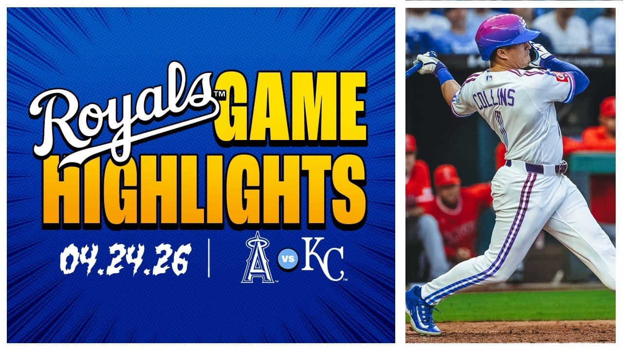 Back With a Win | Royals vs. Angels Highlights 4/24/26
