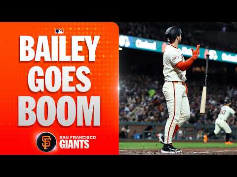 Patrick Bailey CRUSHES a go-ahead THREE-RUN HOMER! 😲💥 (1st HR of 2026!) | MLB Highlights