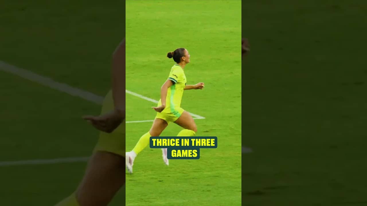 3 in 3 for 2️⃣! ✨| 05.02.26 #nwsl #soccer #goal #trinityrodman #uswnt
