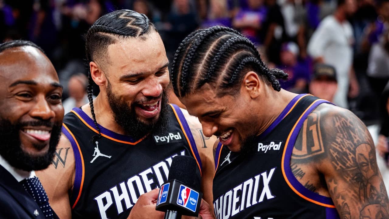 Jalen Green On-Court Postgame Interview Following Phoenix Suns Win!