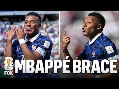 Kylian Mbappé Becomes France's All-Time Leading Goalscorer With Brace Against Senegal 🇫🇷