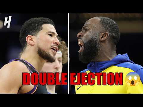 Draymond Green and Devin Booker both get EJECTED late 😱