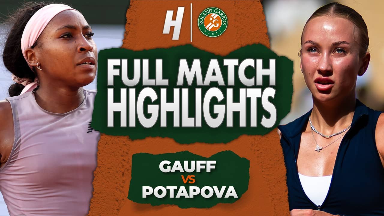 Coco Gauff vs Anastasia Potapova - FULL Match Highlights | Round 3 | Roland Garros 2026