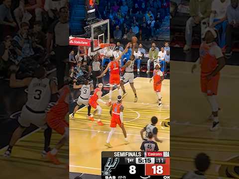 Cashed it in 💰 #nba #spurs #harrisonbarnes 📺 NBA on Prime