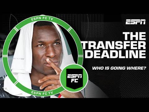 Transfer Deadline Day Reaction 👀  Nicolas Jackson to Bayern, Randal Kolo Muani to Spurs | ESPN FC