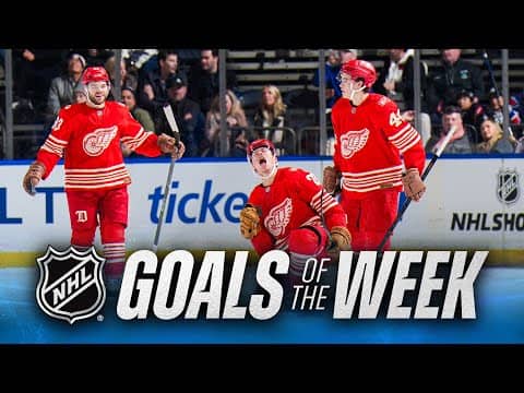 Pastrnak’s 400th Ignites a Wild Week | NHL Week 6 Best Goals