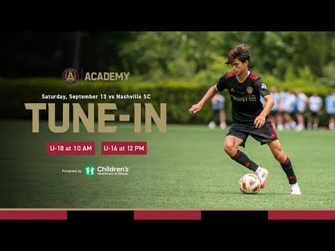 LIVE | Atlanta United Academy vs. Nashville SC