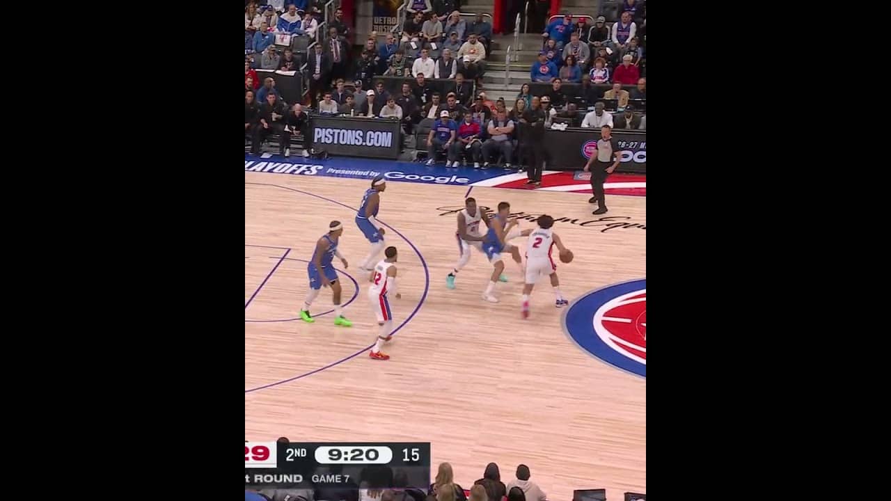 Game 7: 2nd Quarter Top Plays | Pistons vs. Magic #nba #pistons