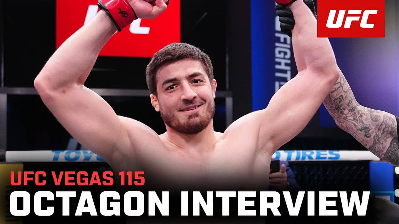 Abdul-Rakhman Yakhyaev Octagon Interview | UFC Vegas 115