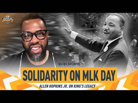 Celebrating Dr. Martin Luther King Jr. Day & Black Athletes | Morning Footy | CBS Sports Golazo