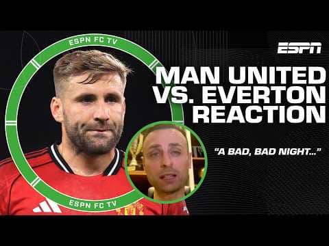 A bad, bad night for Man United! - Dimitar Berbatov reacts to loss to Everton | ESPN FC