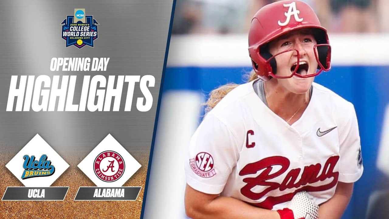 Alabama vs. UCLA: 2026 Women's College World Series | Extended highlights