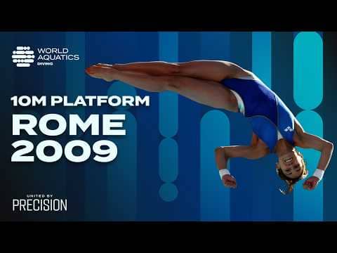 Epic Women's 10m Platform Final | Rome 2009 FINA World Champs Replay