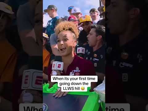 First time going down the LLWS hill 😂