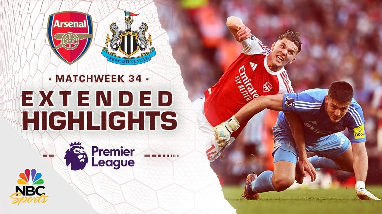 Arsenal v. Newcastle United | PREMIER LEAGUE HIGHLIGHTS | 4/25/2026 | NBC Sports