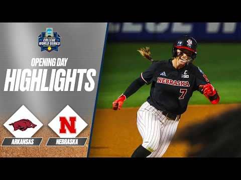 Nebraska vs. Arkansas: 2026 Women's College World Series | Extended highlights