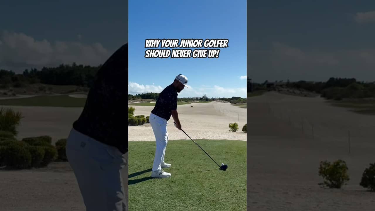 Don’t let your junior golfer quit…
