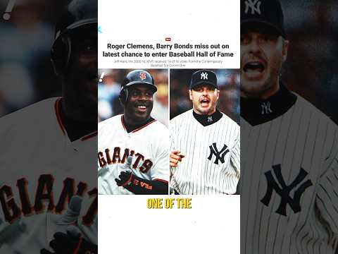 Should Barry Bonds and Roger Clemens be in the Hall of Fame? Let me know your thoughts