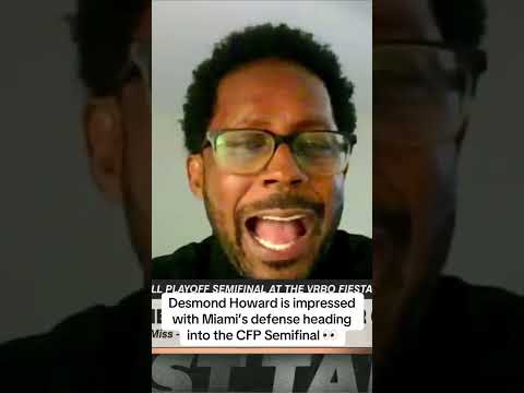 Desmond Howard likes what he’s seeing from Miami’s defense 🏈