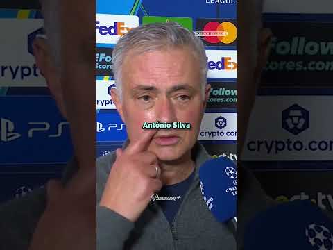 José Mourinho just knew Anatoliy Trubin would score 🧤