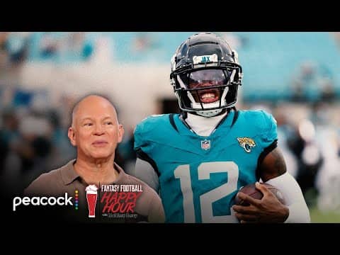 Fantasy storylines to buy in on: Tyler Warren, Travis Hunter, JCM | Happy Hour | NFL on NBC