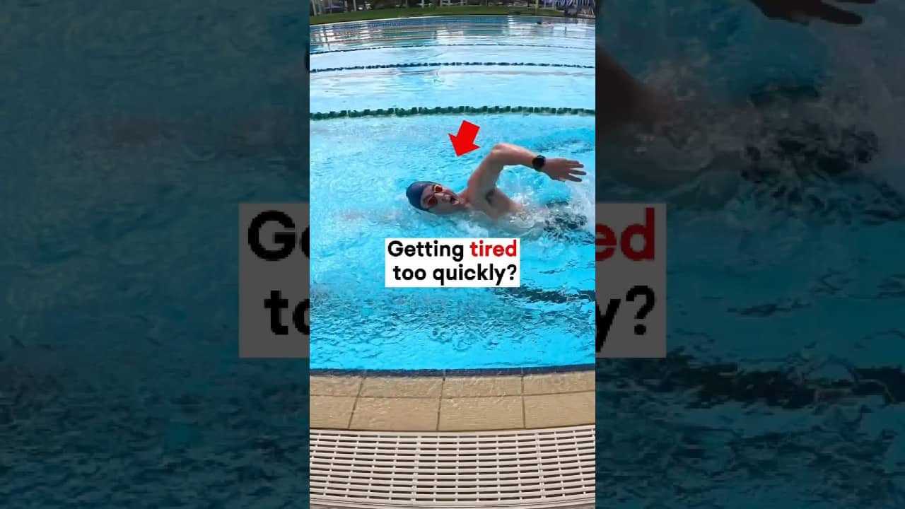 If you get tired quickly in freestyle, your breathing might be the problem.