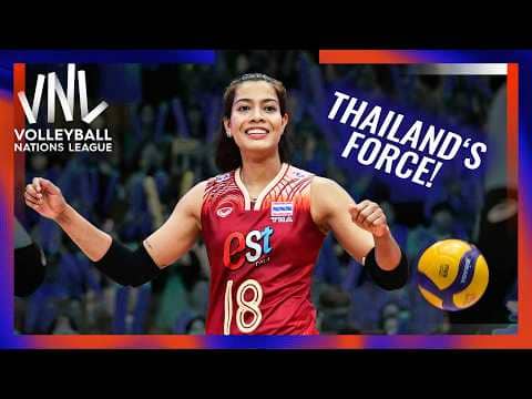 This Is Why Thailand Needs her! | Ajcharaporn Kongyot - VNL 2026