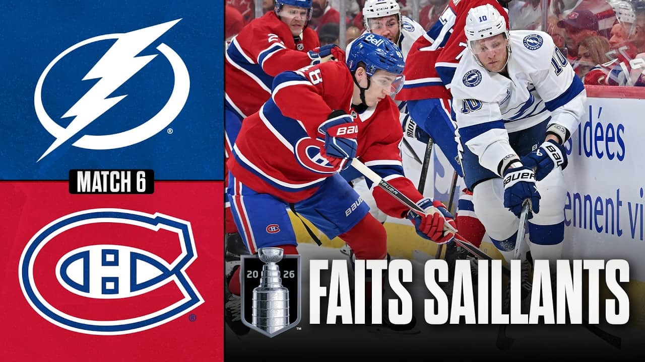 Lightning vs Canadiens, match no 6 | 01/05/26 | Faits saillants