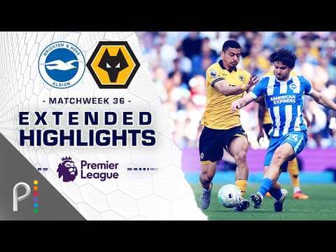 Brighton v. Wolves | PREMIER LEAGUE HIGHLIGHTS | 5/9/2026 | NBC Sports