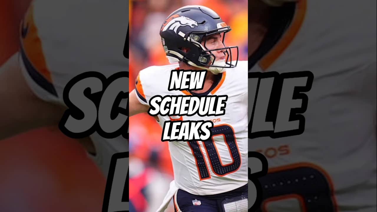 Instant Reaction: New #Broncos Schedule Leaks