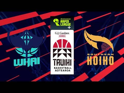 LIVE - Whai v Southern Hoiho | Tauihi Basketball Aotearoa 2025