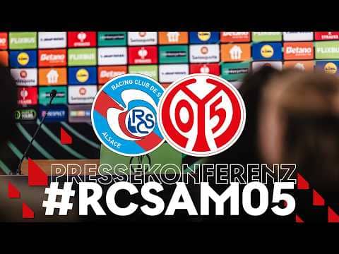 Die PK vor dem Rückspiel gegen Straßburg | #RCSAM05 | #05ertv | Saison 2025/26