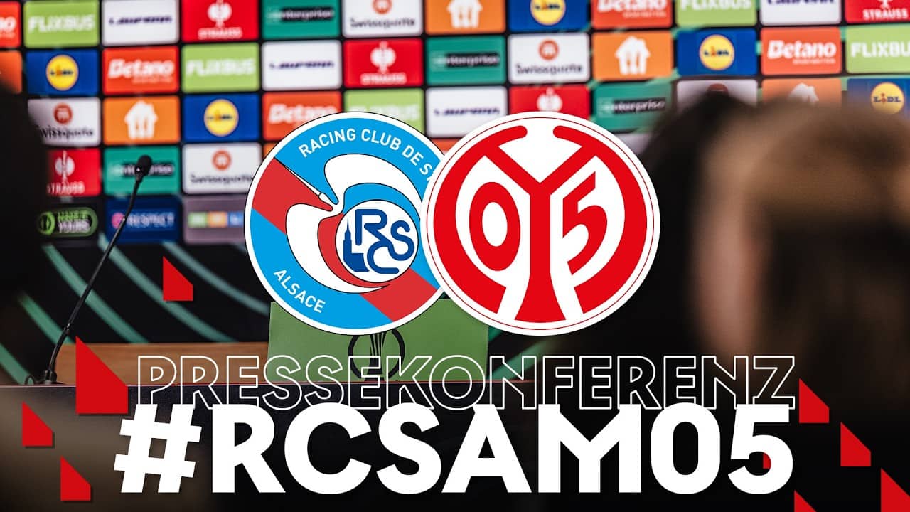 Die PK vor dem Rückspiel gegen Straßburg | #RCSAM05 | #05ertv | Saison 2025/26